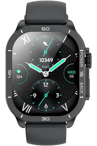 Xo J12 Akıllı Spor Saat,2.06 inç AMOLED Ekran,Nabız Ölçer,Adım Sayar,Kalori Takip,Müzik Kontrol,300 mAh - 2