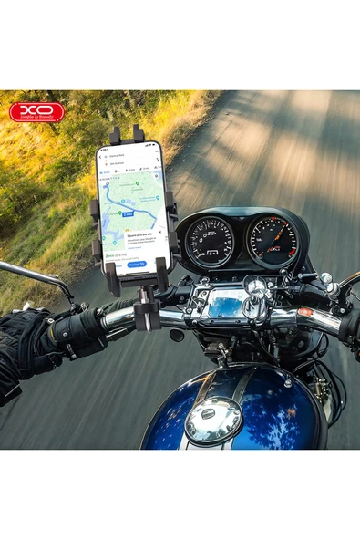 Xo Titreşim Önleyici Gidon Telefon Tutucu C149,ayarlanabilir Kelepçe Mekanizması,paslanmaz Çelik Yapı - 3