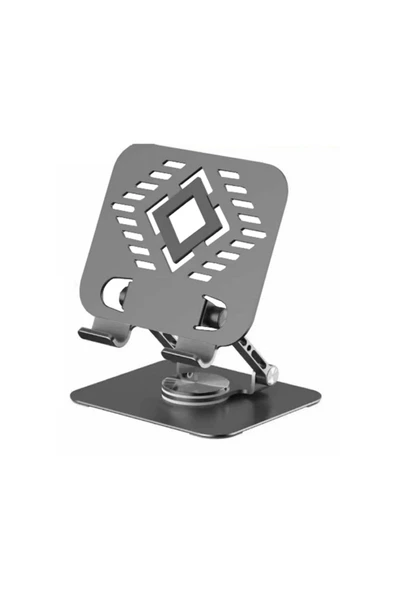 Coverzone iPad Uyumlu Açısı Ayarlanabilir Tablet Stant Sağlam Tabanlı, Katlanabilir Taşınabilir Tutucu ZR757