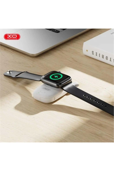 Xo 1200 Mah Apple Watch Akıllı Saat Uyumlu Taşınabilir Wireless Kablosuz Şarj Aleti Powerbank Pr225 - 3