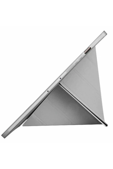 Coverzone Galaxy X610 Tab S9 FE Plus ile uyumlu 12.4 Kılıf Kalem Koyma Bölmeli Standlı Attravtive Smart Cover - Resim 3