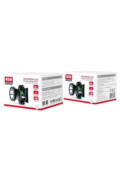 Xo YH01 LED Kafa Lambası,600mAh Şarj Edilebilir,3 Mod,Doğa Yürüyüşü,Kamp,Trekking,Hiking,Doğa Sporları - 4