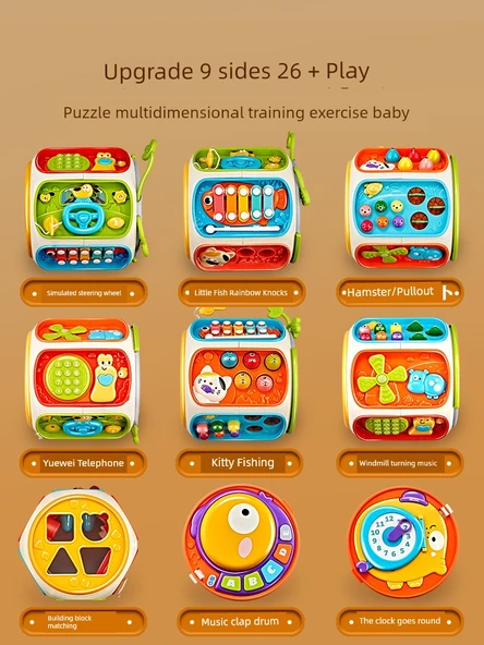 Müzik Davulu - Telefon Versiyonu Hediye Kutusu - Pil ile Çalışan - Resim 4