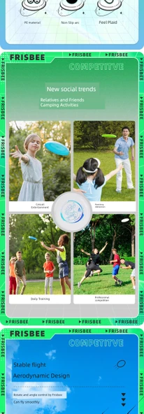 Frisbee - Laser Cui Bai 135g Gençler Yarışması 24cm - 9