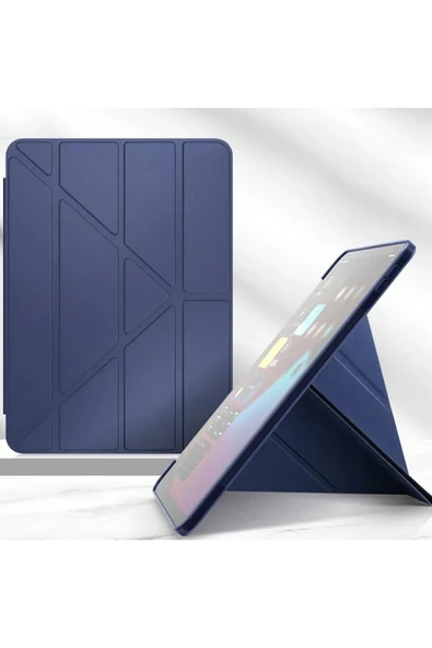 Coverzone Galaxy X910 ile uyumlu Tab S9 Ultra 14.6' Kalem Bölmeli Standlı Uyku Modlu Attravtive Smart Cover ürün görseli