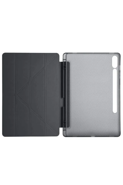 Coverzone Galaxy X610 Tab S9 FE Plus ile uyumlu 12.4 Kılıf Kalem Koyma Bölmeli Standlı Attravtive Smart Cover - Resim 5