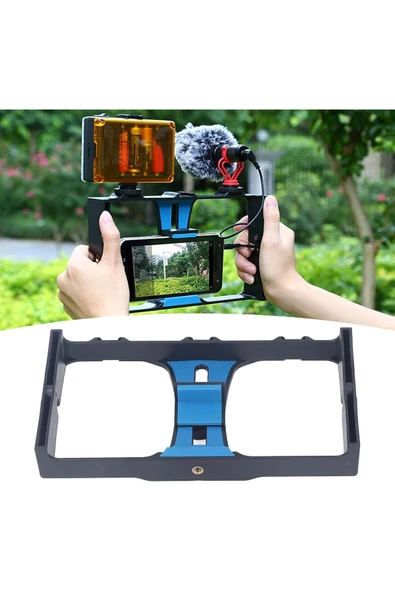 Coverzone Cep Telefonu için Tutucu Kafes, Canlı Yayın Vlog, Kick, Youtubes Için Mini Taşınabilir Panel PU3007 - 4