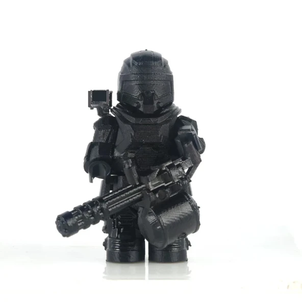 Lego Uyumlu Ekoskeleton Zırh Mech Yapı Blokları - Grade VII A - Küçük - 5