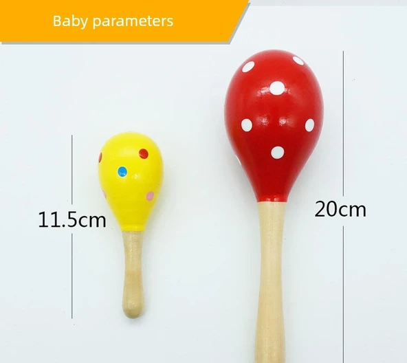 Bebek Kum Çekiç Seti - Plastik Yeşil 13cm Çift - 8