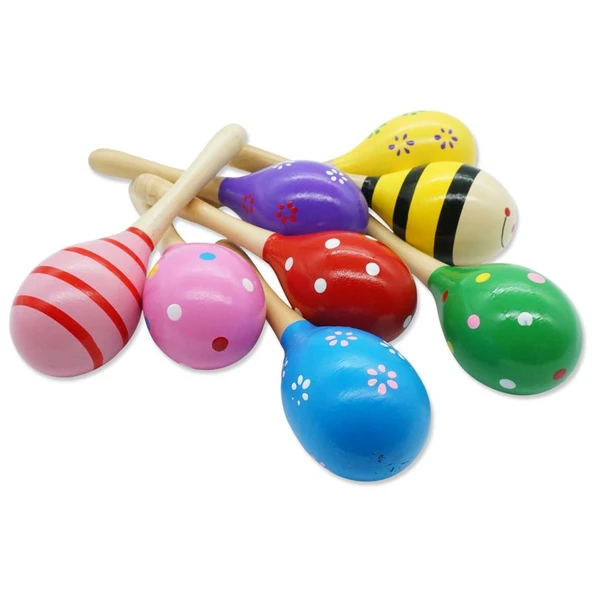 Bebek Kum Çekiç Seti - Plastik Yeşil 13cm Çift - 4