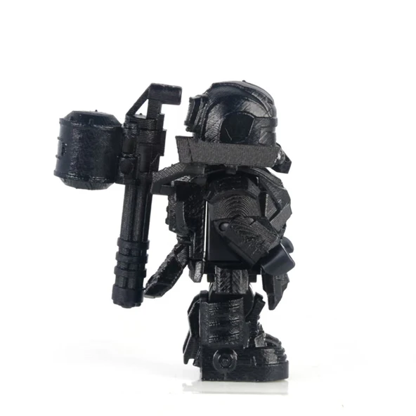 Lego Uyumlu Ekoskeleton Zırh Mech Yapı Blokları - Grade VII A - Küçük - 9