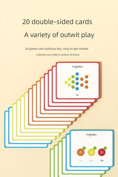 Renk Sıralama Kupası Eğitici Oyuncak - Renk Sıralama Kupası - Resim 10