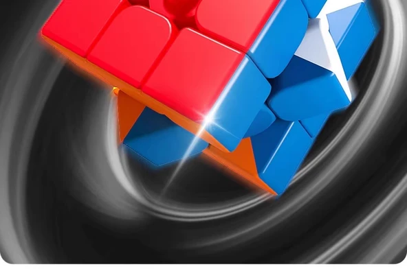 Rubik Küpü 3x3 Düz Renk Karton Ambalajlı - Video Eğitimi ve Kitap ile - 10