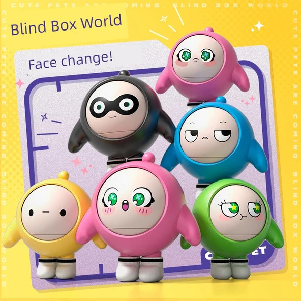 Yumurta Puff Parti Döner Masa - Sarı ve Yeşil Kombinasyonu - Resim 9