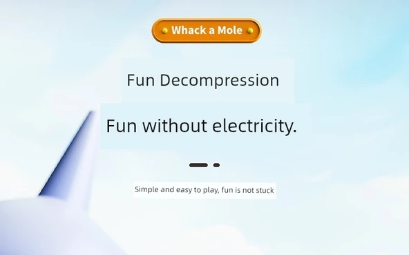Mini Whac-a-Mole Oyun Makinesi - Youlin - Sarı - 10