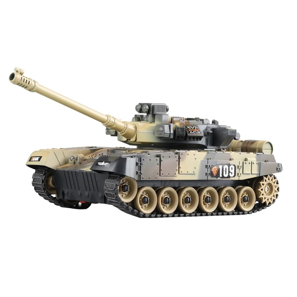 Uzaktan Kumandalı Tank Oyuncağı - 5 T90 Orman Yeşili - 3