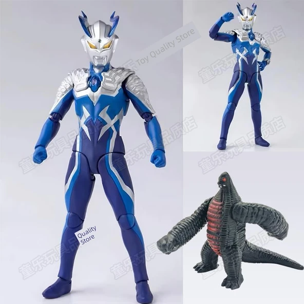 Ay Tanrısı Yelkenli Ultraman Aksiyon Figürü - 17cm - Süper Hareketli