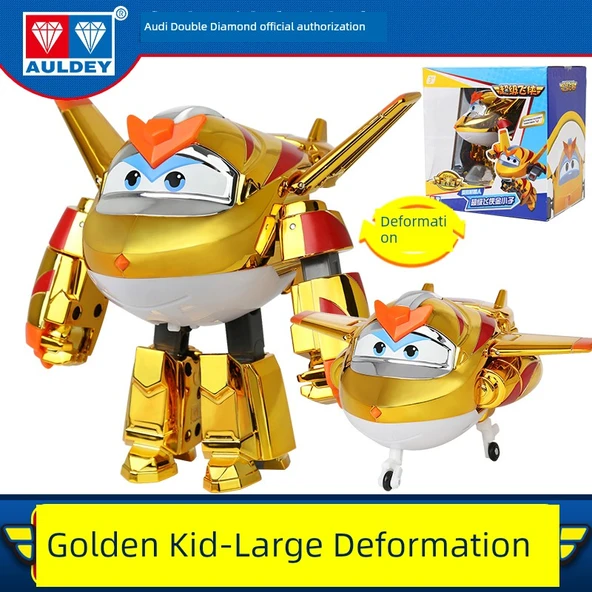 Büyük Deformasyon Robot Oyuncağı - Golden Kid