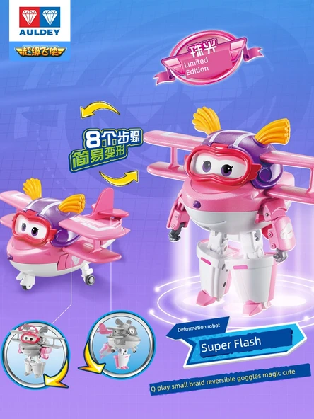 Büyük Deformasyon Robot Oyuncağı - Golden Kid - 4