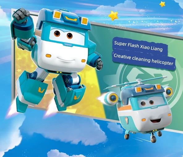 Büyük Deformasyon Robot Oyuncağı - Golden Kid - 11