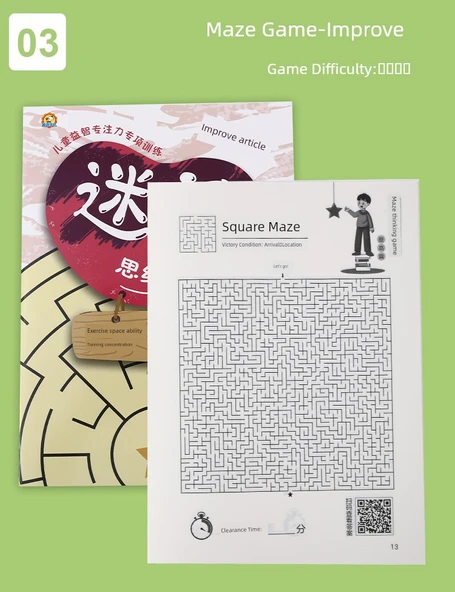 Çocuk Labirent Kitabı - Değer Paketi Labirent 4 + Sudoku (4/6/9 Saray) - 12