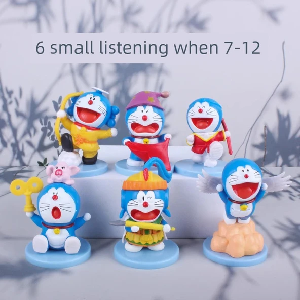 Doraemon Araba Dekorasyon Figürü A 6 - PVC - PP Torba