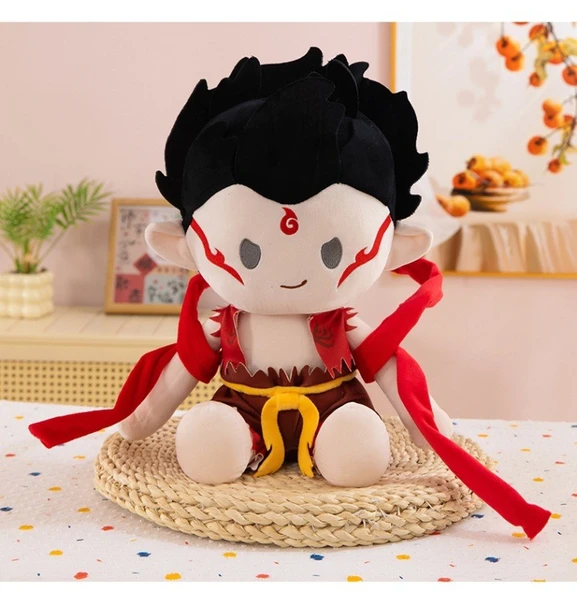 Nezha ve Ao Bing Peluş Bebek - Hangi - 40cm - 10