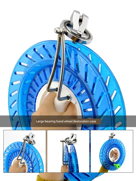 Uçurtma Tekerlekleri - Uzatılmış 22-26cm Tekerlek Braketi + Evrensel Tekerlek - 6