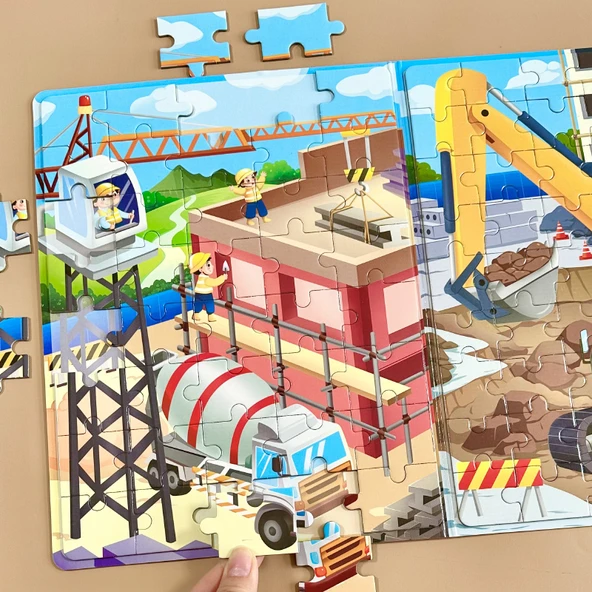 Manyetik Bulmaca - 5 Yaş - Kurtarma Aracı - Resim 3