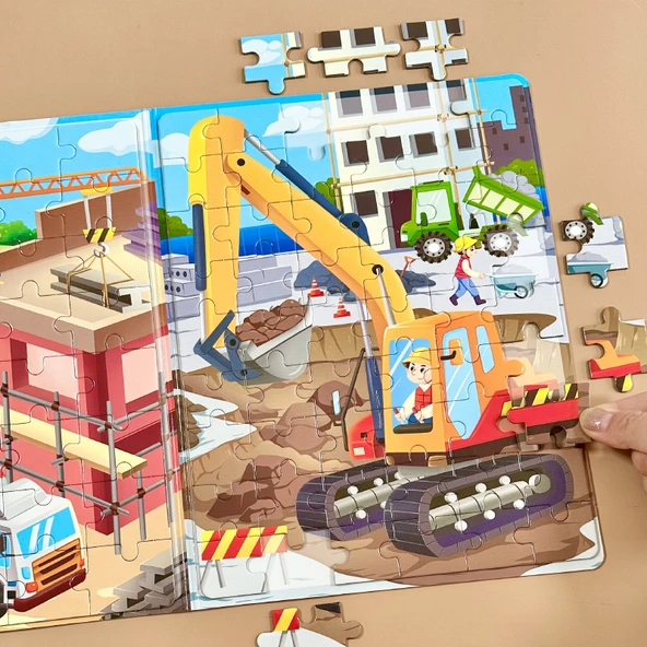 Manyetik Bulmaca - 5 Yaş - Kurtarma Aracı - Resim 2