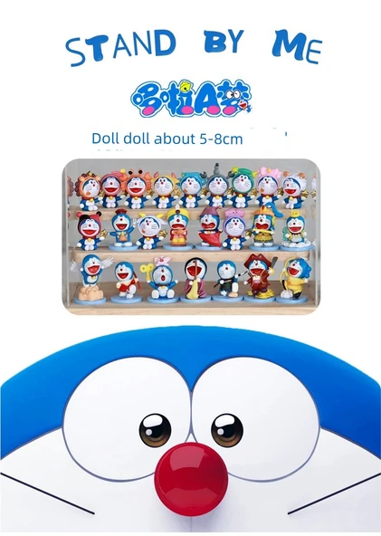 Doraemon Araba Dekorasyon Figürü A 6 - PVC - PP Torba - 7