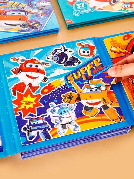 Süper Kanatlar Magnetik Bulmaca - [Seviye 4] Disney Prensesi 20/25/30 - 5