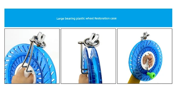 Uçurtma Tekerlekleri - Uzatılmış 22-26cm Tekerlek Braketi + Evrensel Tekerlek - 11