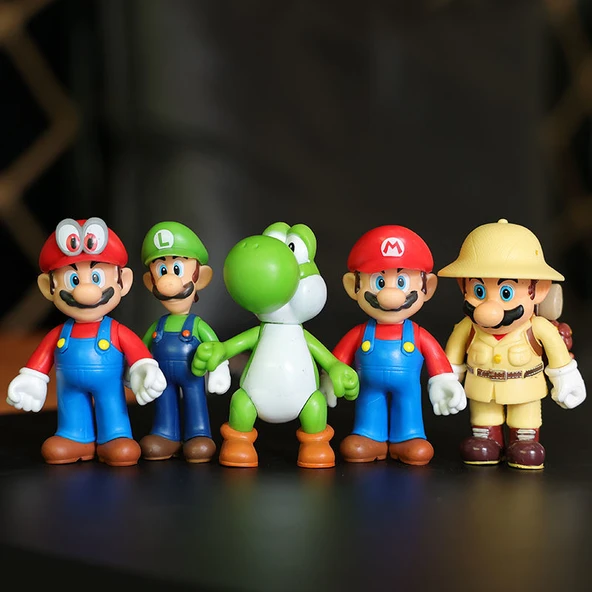 Mario Bros 5 Solid Mario - Yüksek Kalite