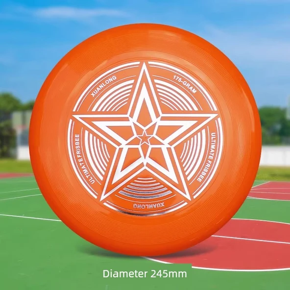 Profesyonel Dış Mekan Spor Frisbee - 135g Genç/Öğrenci - Şık Turuncu