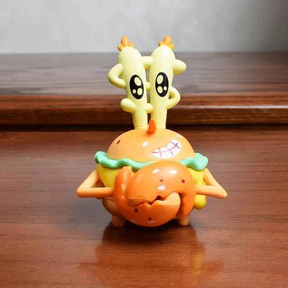 Sünger Bob Hamburger Partisi El Yapımı Figür - Sünger Bob Kare Pantolon Kayıp Kutuda - 3