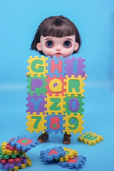 Blythe BJD Bebek Evi Bulmaca Zemin Duvar Panosu - Tek Parça - 7