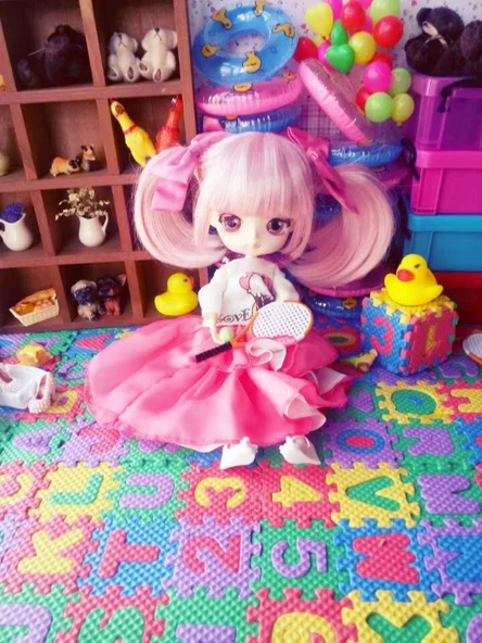 Blythe BJD Bebek Evi Bulmaca Zemin Duvar Panosu - Tek Parça - 12