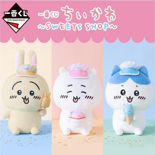 Chiikawa Kapsül Oyuncak Peluş Bebek Yastığı - 58 Yuan - 2