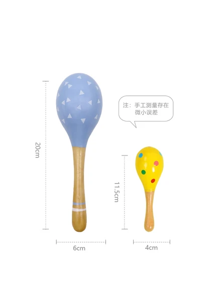 Bebek Kum Tokmağı - Büyük Pembe 20cm Çift - 5