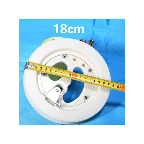 Kite İp Sarıcı 18cm Tek Beyaz Tekerlek