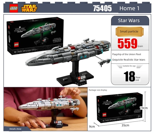 Star Wars Captain Rex Y-Wing Mini Fighter Yapı Blokları Seti - 99 Parça - 11