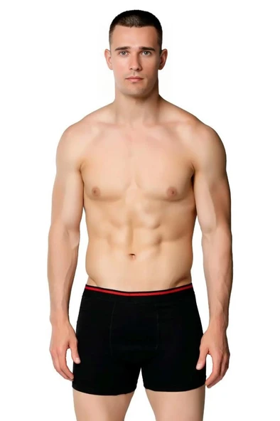 Single Sword Sedef Yıldızı Likralı Boxer