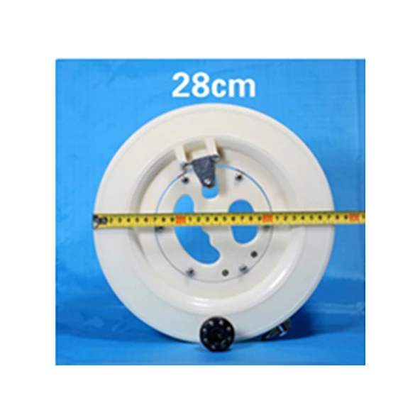 Kite İp Sarıcı 28cm Çift Beyaz Tekerlek