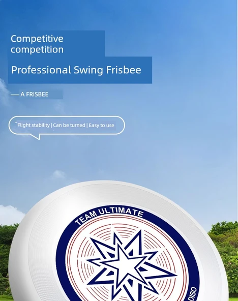 Ebeveyn-Çocuk Paketi - 175g Frisbee (Yeşil) + 60g Kırmızı Beşgen Yıldız Frisbee - 7