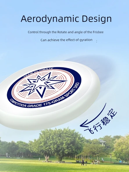 Ebeveyn-Çocuk Paketi - 175g Frisbee (Yeşil) + 60g Kırmızı Beşgen Yıldız Frisbee - 3