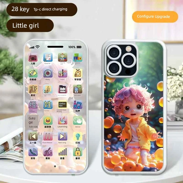 Eğitici Konuşan Cep Telefonu Oyuncağı - Prenses 28 Tuş