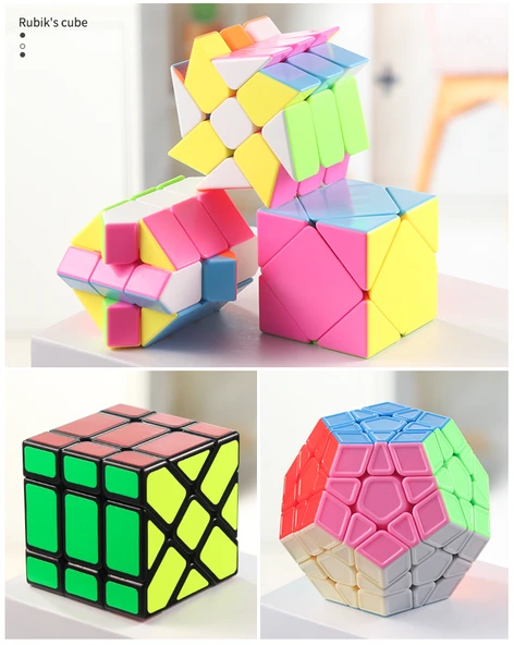 Rubik Küpü - Şeker Renkli (Sıra 5) - 11