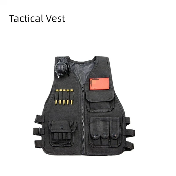 Çocuk Taktik Yeleği - SWAT Yeleği, 10-14 Yaş
