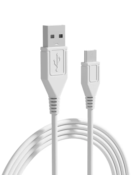 Çocuk Müzik Davulu Ses Hattı - 3.5mm Beyaz - 3